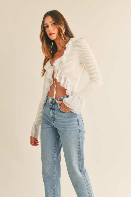 Noa Ruffle Top