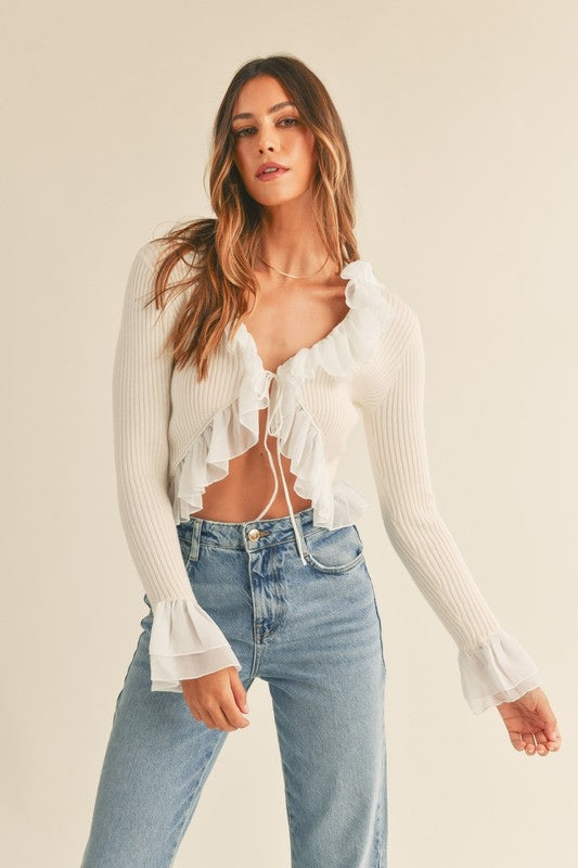 Noa Ruffle Top