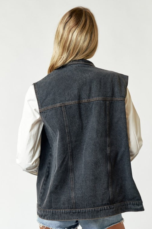 Georgina Denim Vest