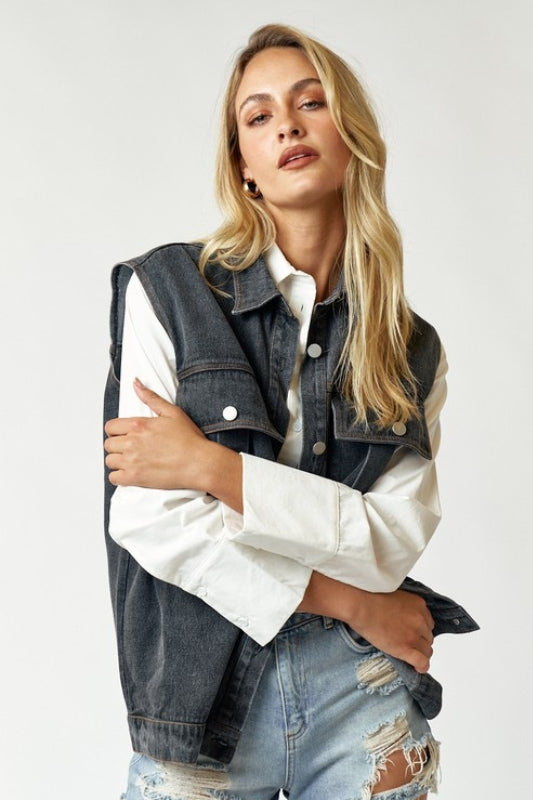 Georgina Denim Vest