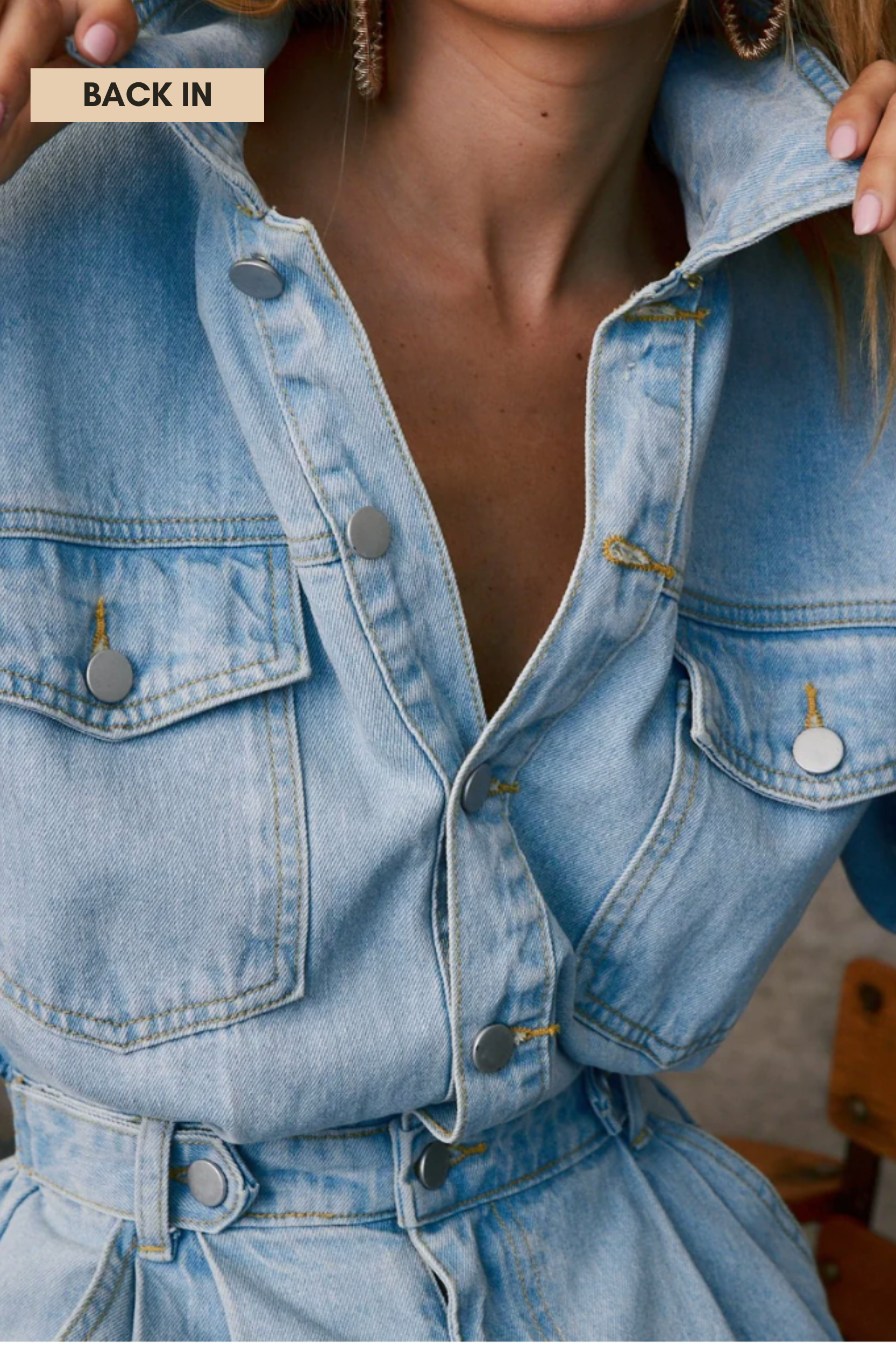 Dahlia Denim Jumper