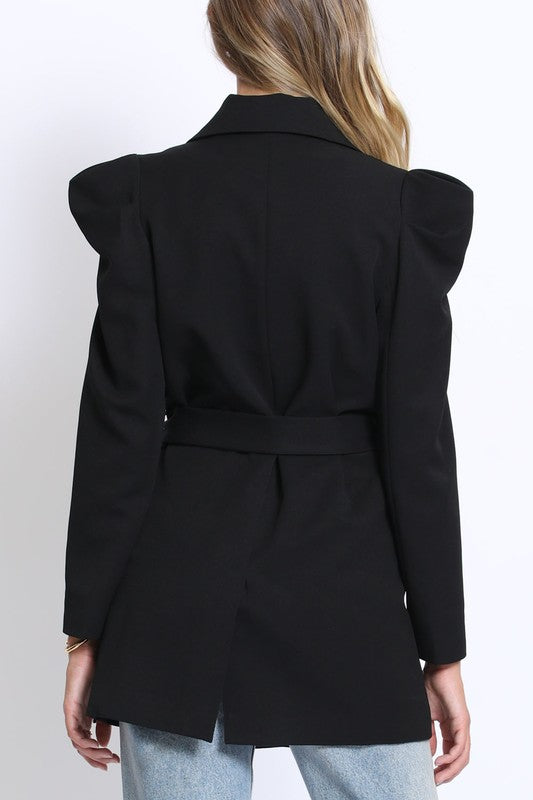 Elise Puff Shoulder Jacket