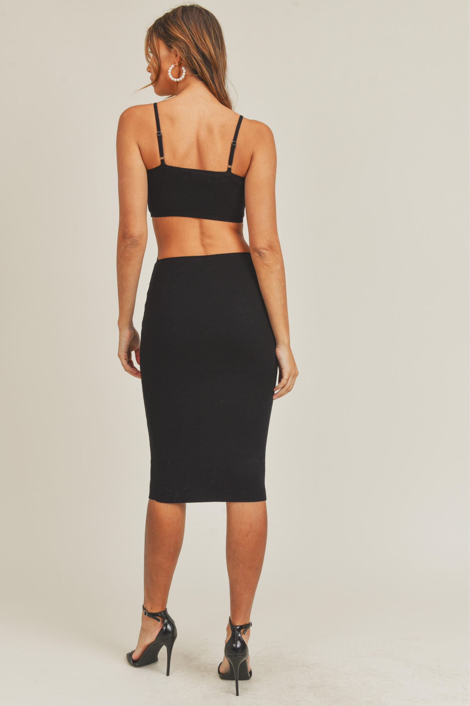 Constance Cutout Midi Dress