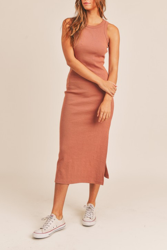 Ginny Dress - Dusty Rose