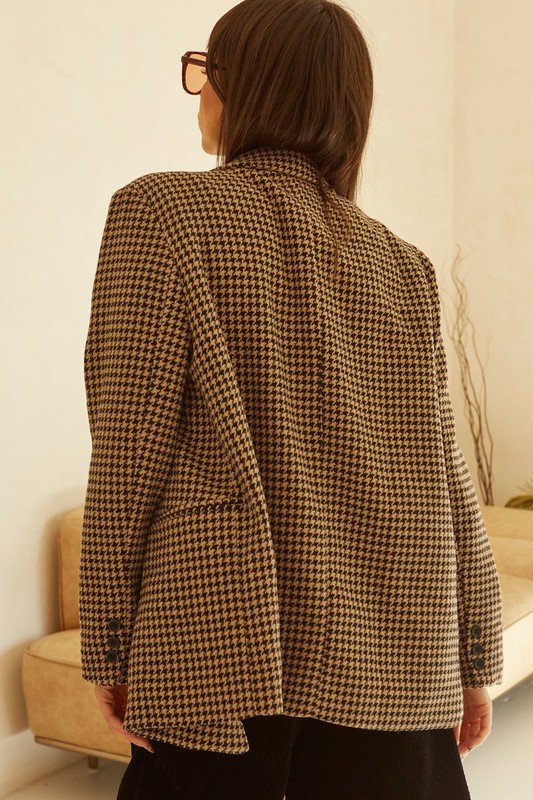 Jaxson Houndstooth Blazer