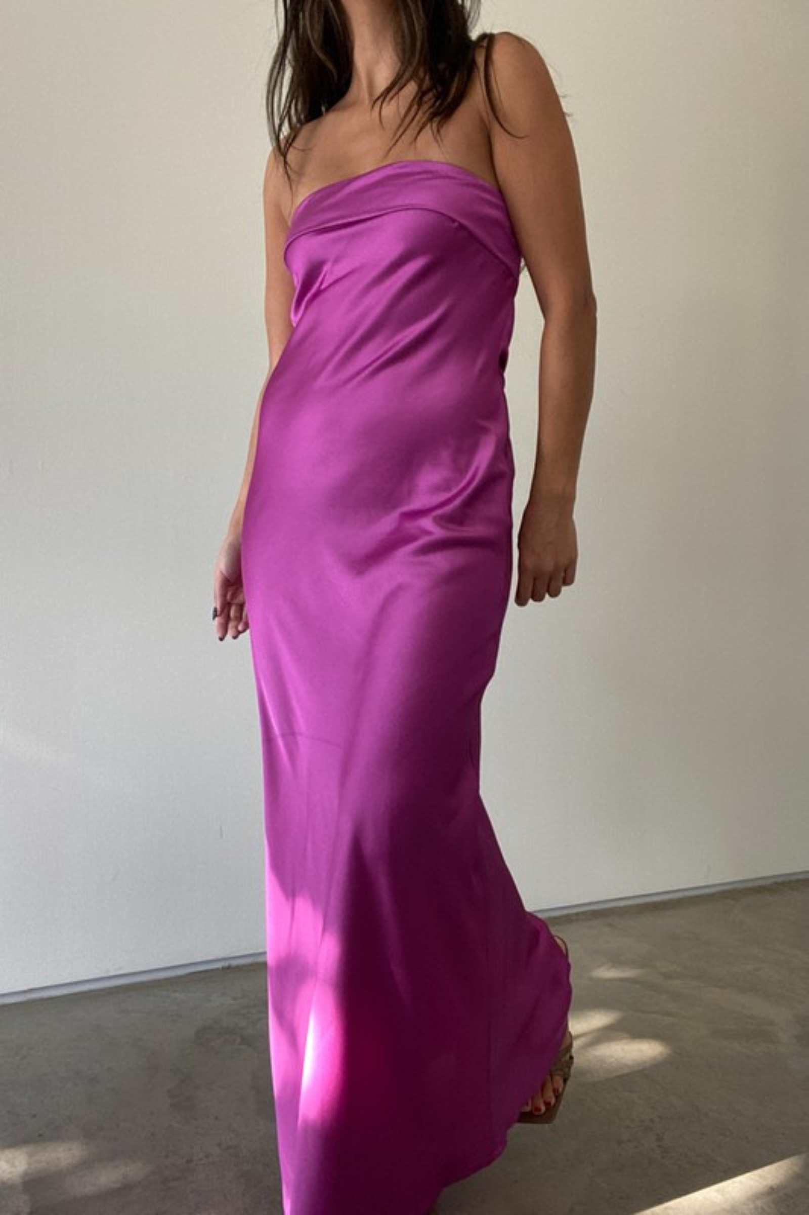 Harper Satin Midi