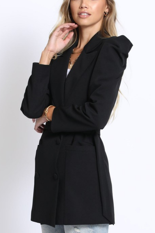 Elise Puff Shoulder Jacket