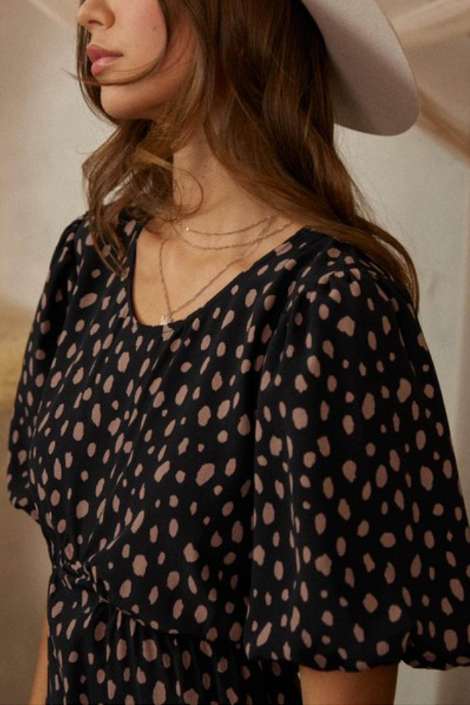 Serena Puff Sleeve Dress