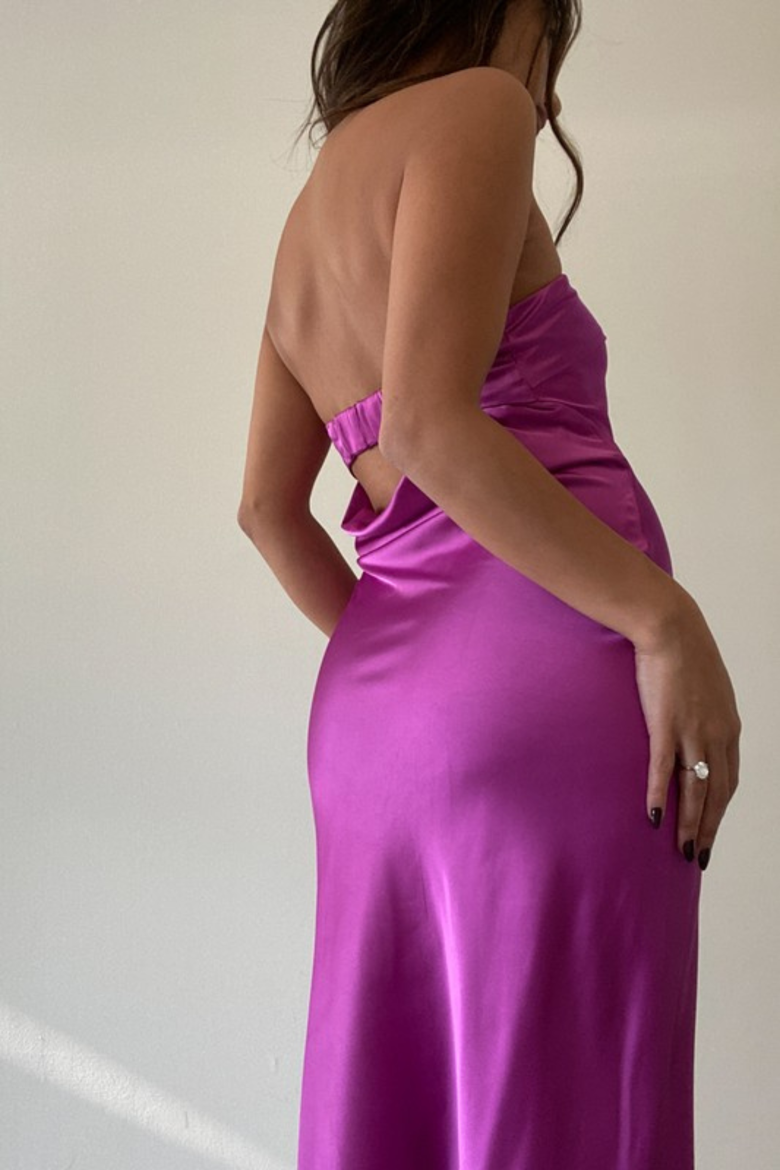 Harper Satin Midi