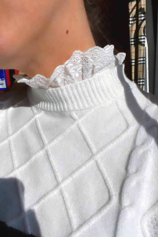 Blair Ruffle Sweater