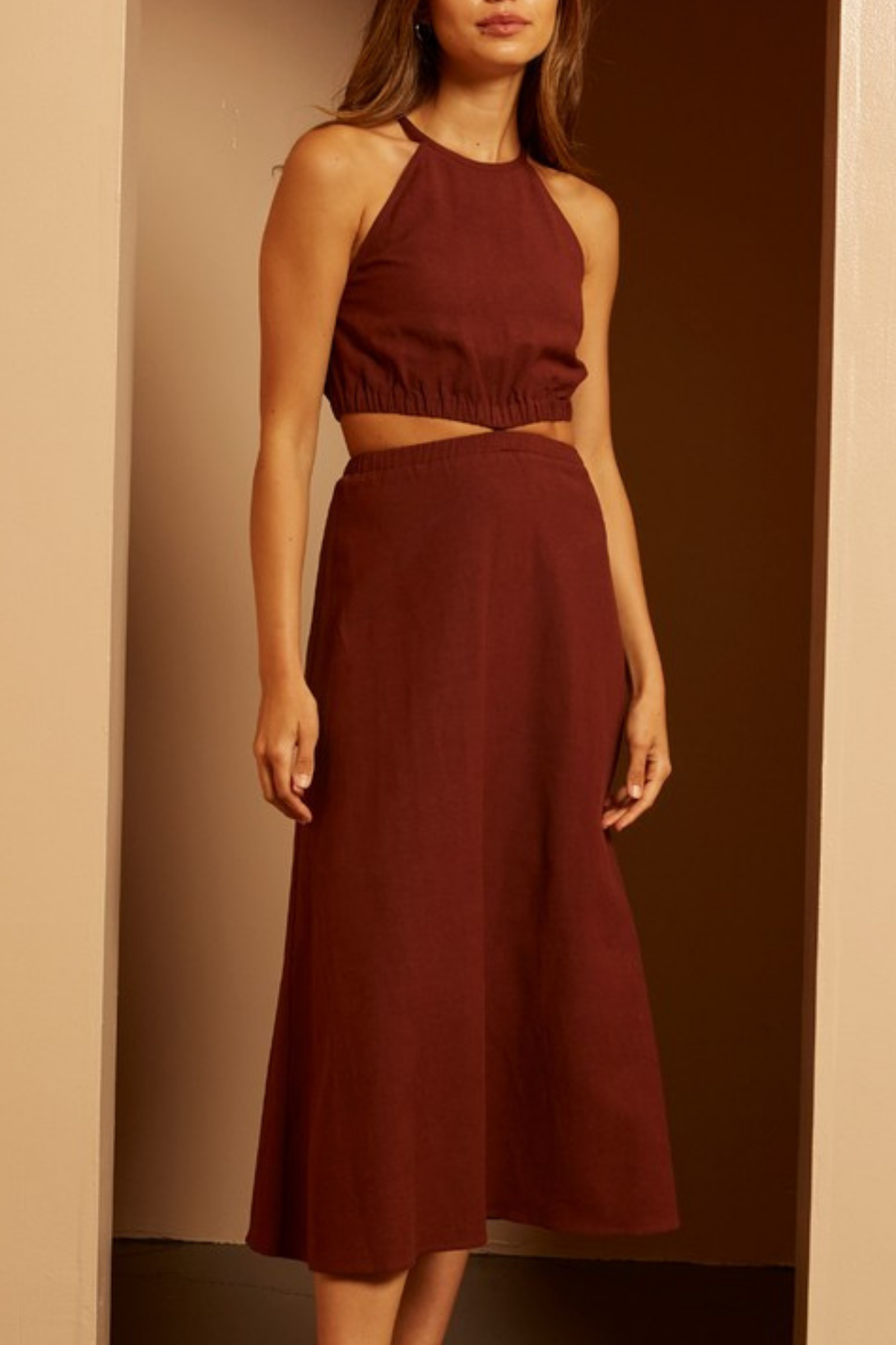 Valentina Two-Piece Midi Dress