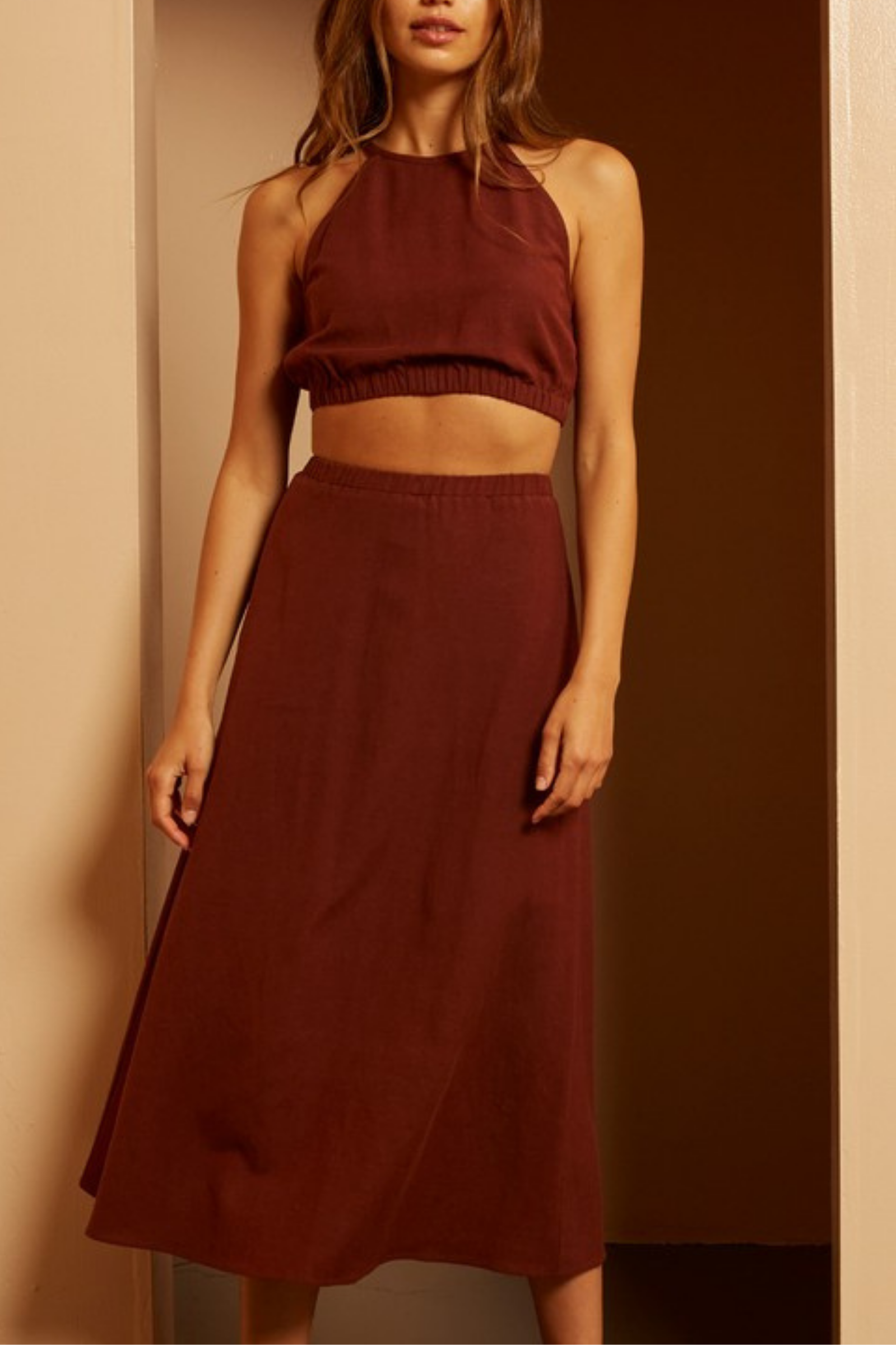 Valentina Two-Piece Midi Dress