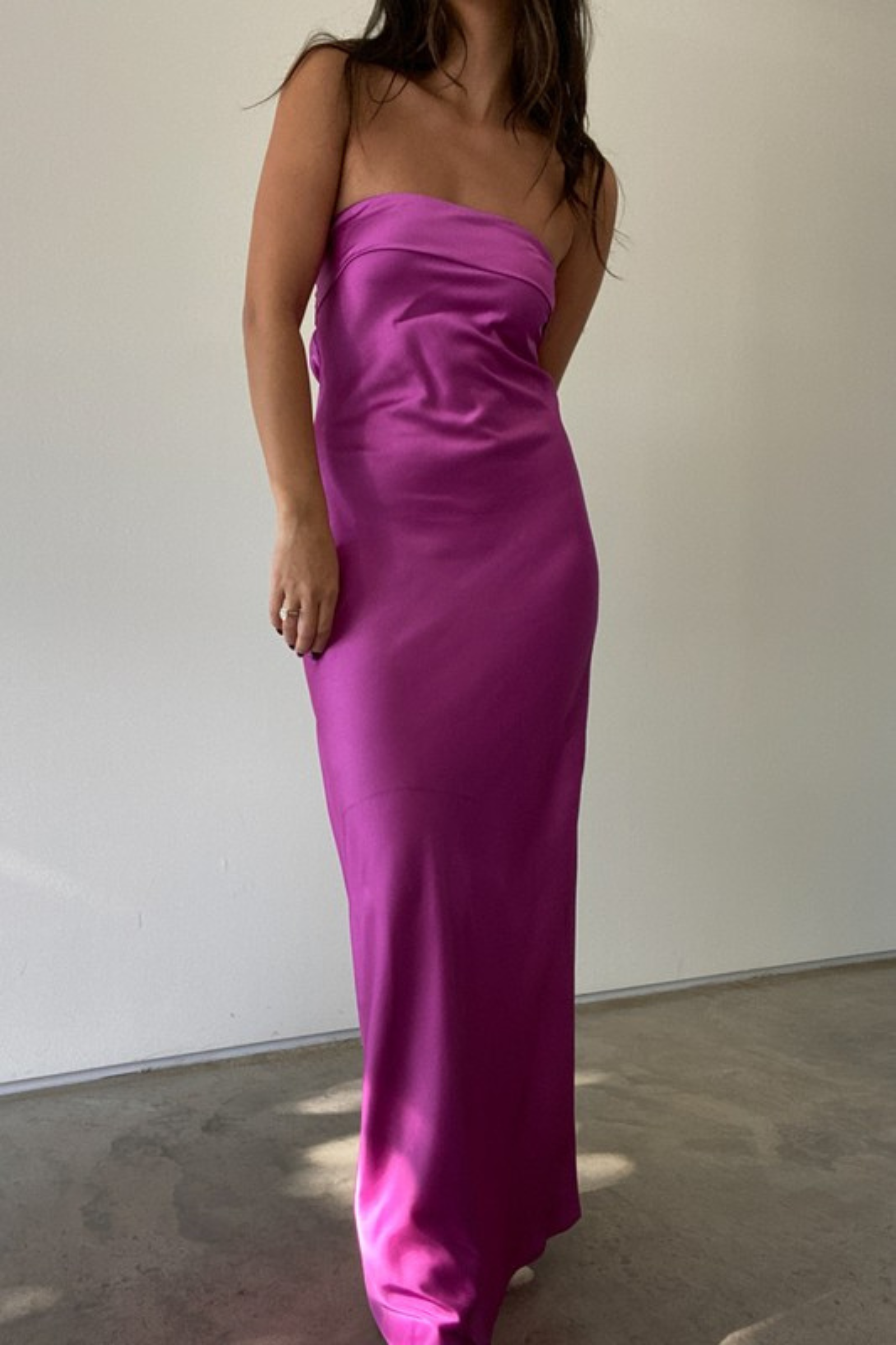 Harper Satin Midi