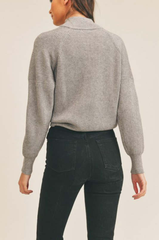Aria Half-Zip Sweater