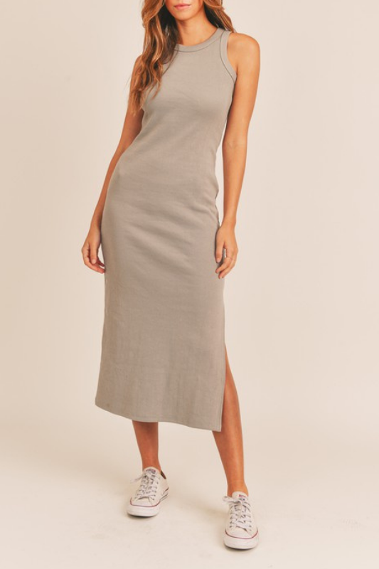 Ginny Dress - Dusty Olive