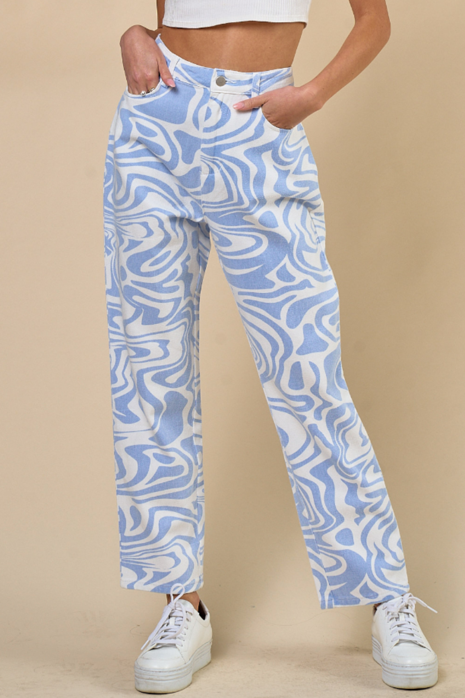 Brielle Marble Denim