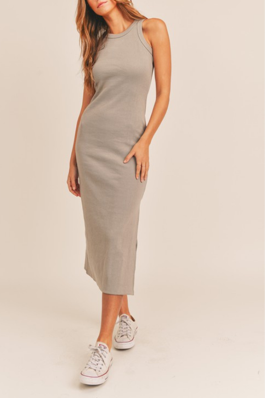 Ginny Dress - Dusty Olive