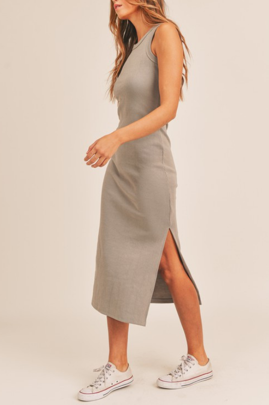 Ginny Dress - Dusty Olive