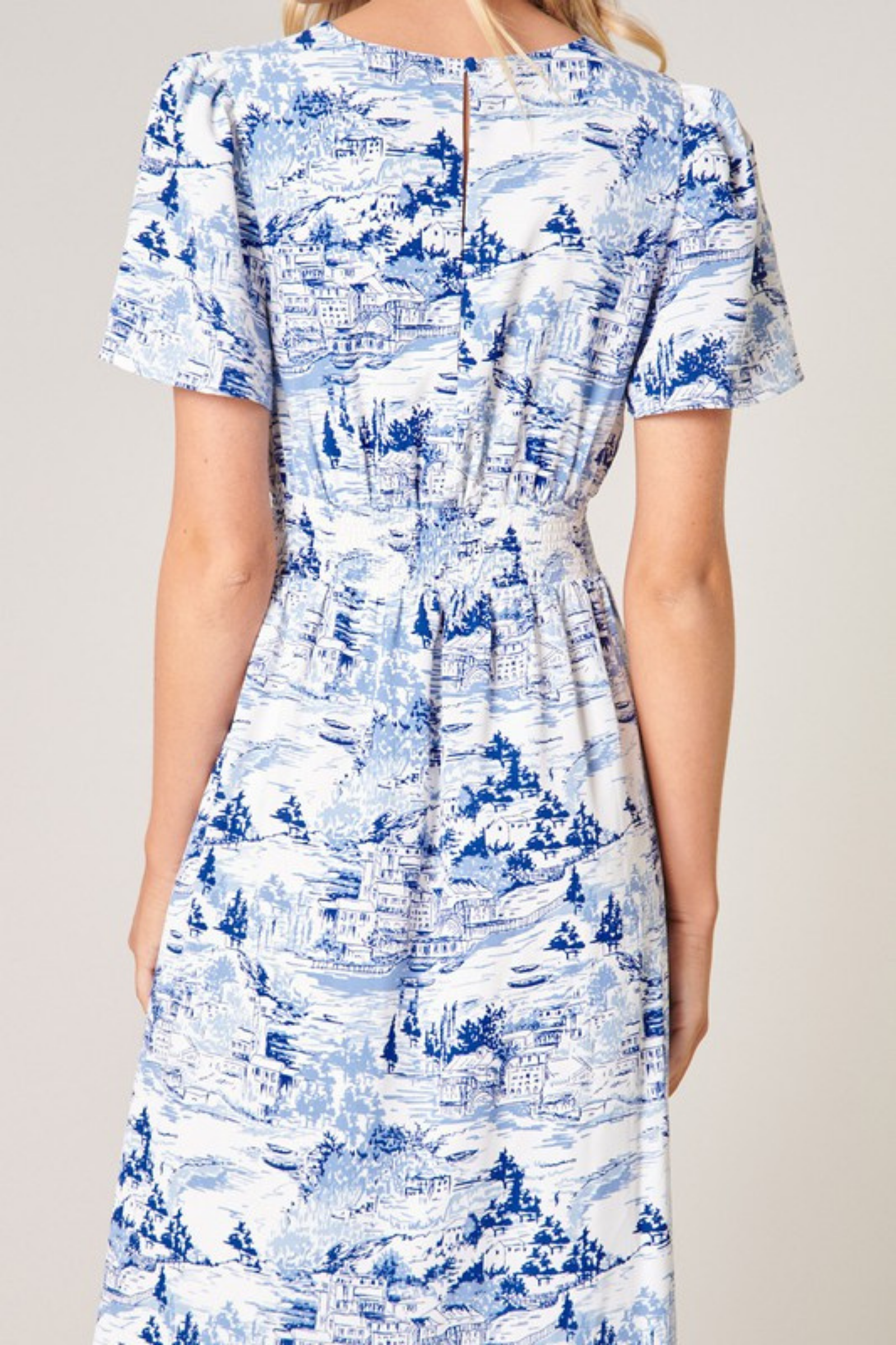 Francine Sky Midi Dress