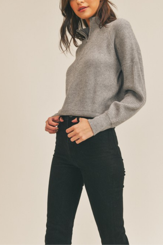 Aria Half-Zip Sweater