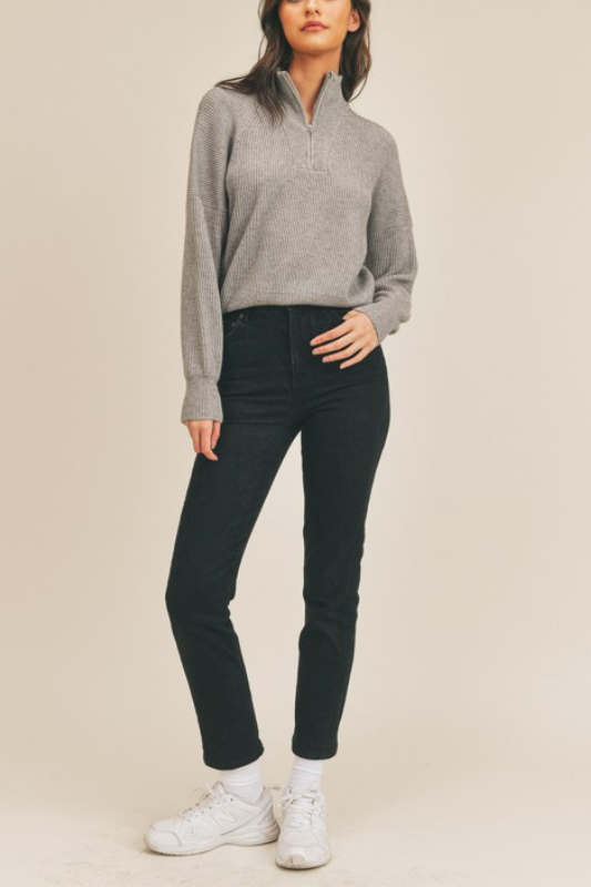Aria Half-Zip Sweater